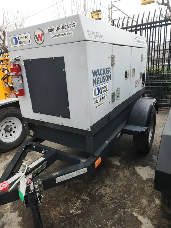 2019 Wacker Neuson G25 T4F Diesel Generator
