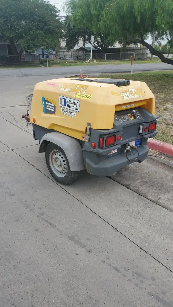 2018 Atlas Copco XAS110KD Air Compressor