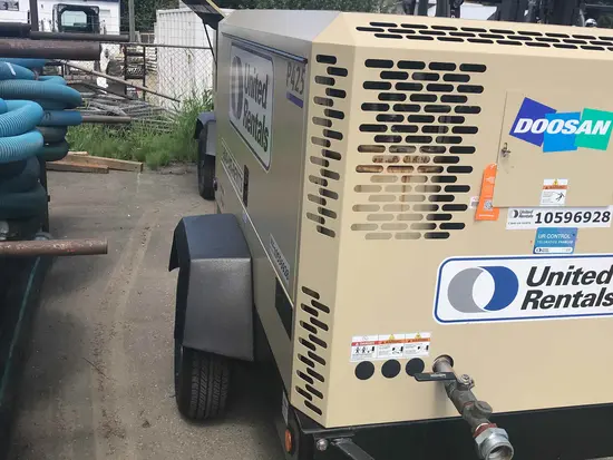 2017 Doosan P425WJD-IQ-T3 Air Compressor