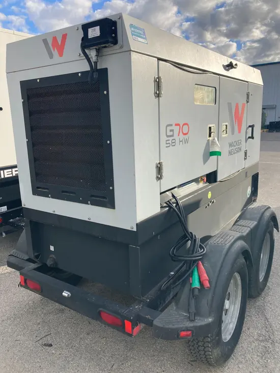 2019 Wacker Neuson G70 T4F Diesel Generator