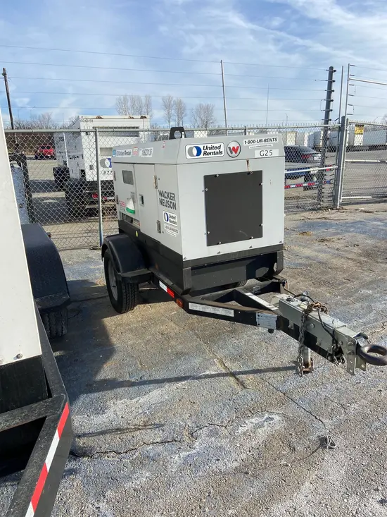 2017 Wacker Neuson G25 T4F Diesel Generator