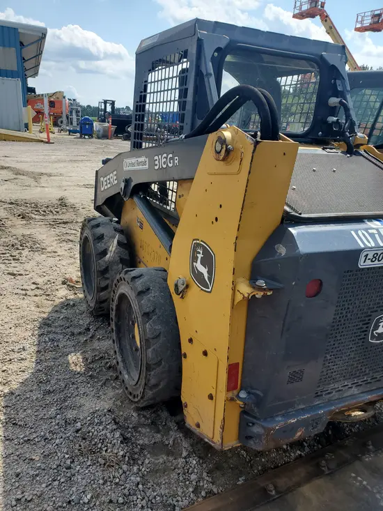 2018 John Deere 316GR Track Loader