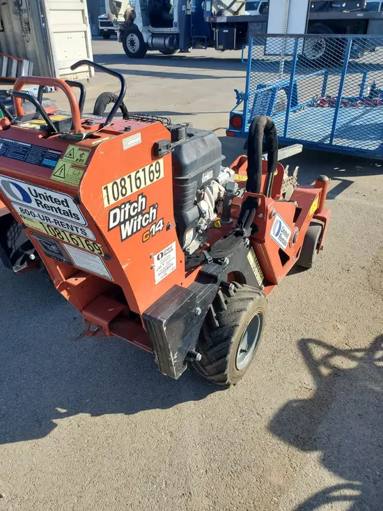 2018 Ditch Witch C14 Walk-Behind Trencher
