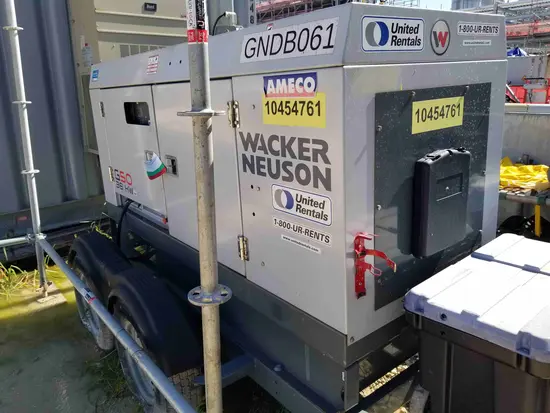 2016 Wacker Neuson G50 T4F Diesel Generator
