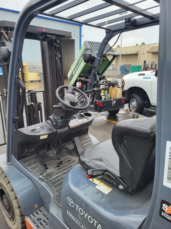 2019 Toyota 8FGU25 Warehouse Forklift
