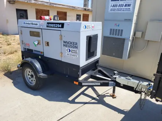 2019 Wacker Neuson G25 T4F Diesel Generator