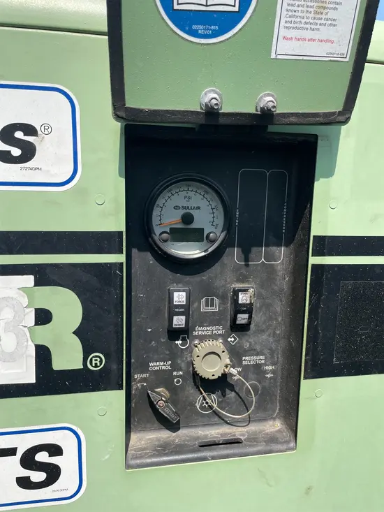 2017 Sullair 185DPQ-KU-T3 Air Compressor