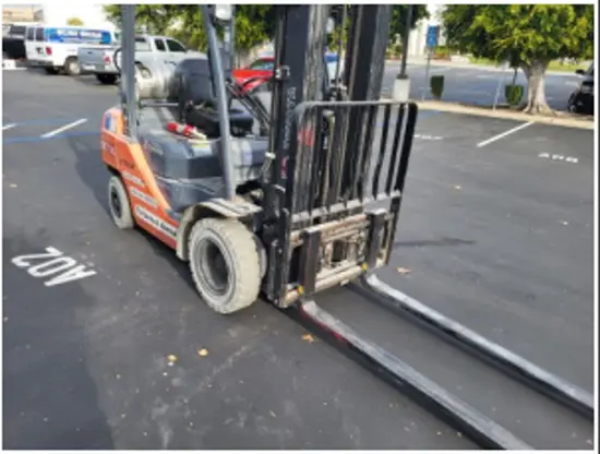 2018 Toyota 8FGU25 Warehouse Forklift