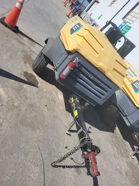 2017 Atlas Copco XAS185KD7 T4F Air Compressor