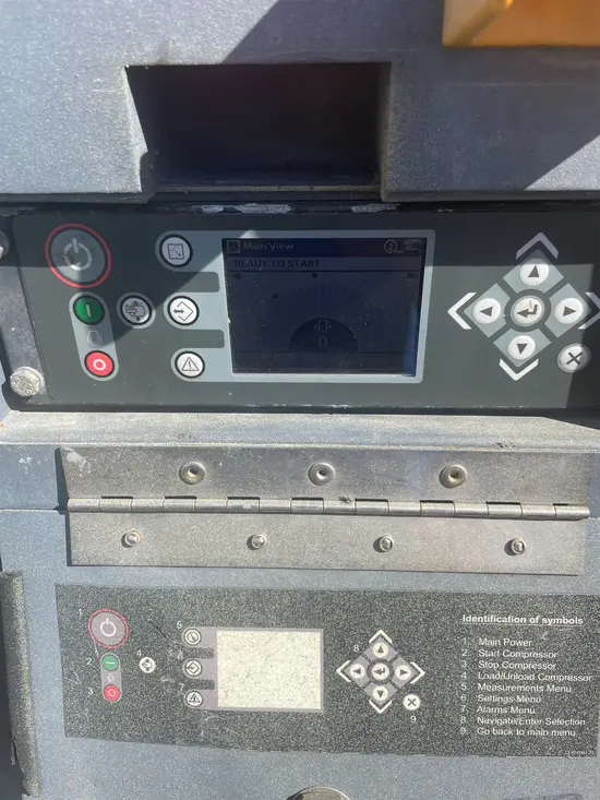 2017 Atlas Copco XATS400 Air Compressor