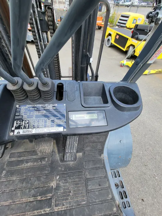 2018 Toyota 8FGU25 Warehouse Forklift