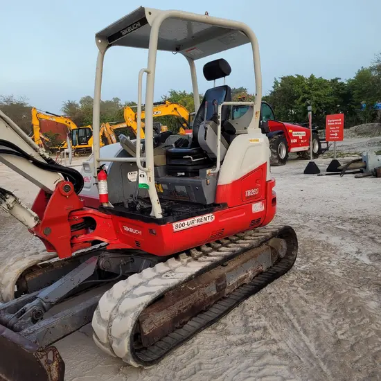 2018 Takeuchi TB260 Mini Excavator
