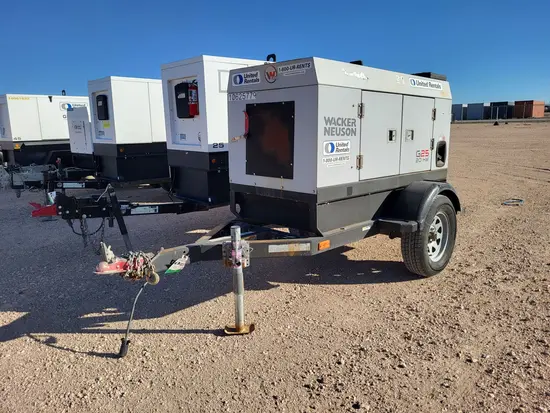 2017 Wacker Neuson G25 T4F Diesel Generator