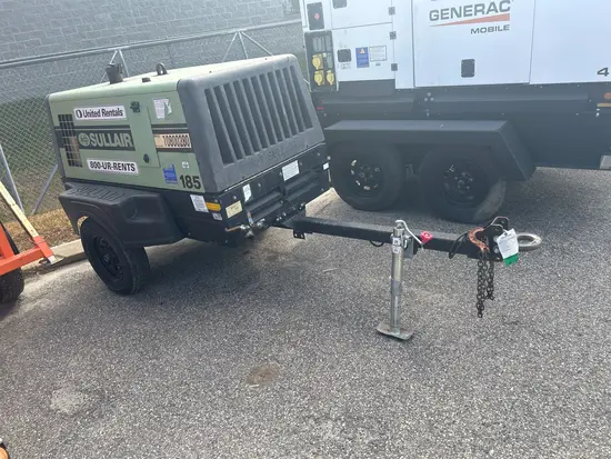 2018 Sullair 185DPQ-KU-T3 Air Compressor