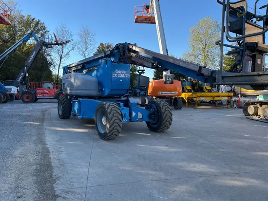 2014 Genie ZX-135 Articulating Boom Lift