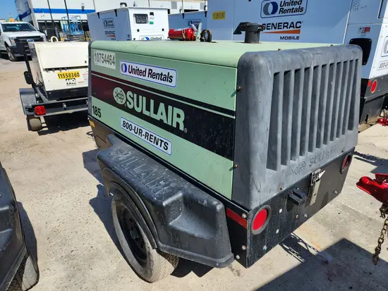 2018 Sullair 185DPQ-KU-T3 Air Compressor