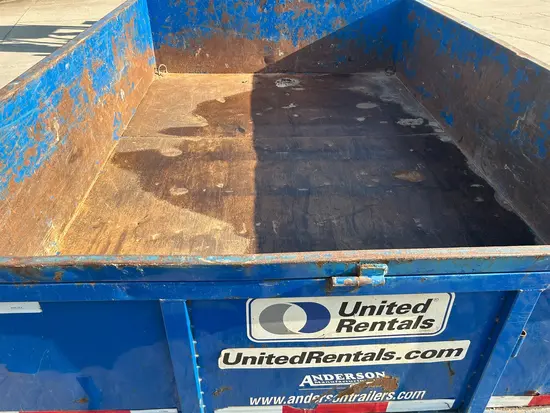 2019 Anderson Trailers LHD7105T Dump Trailer
