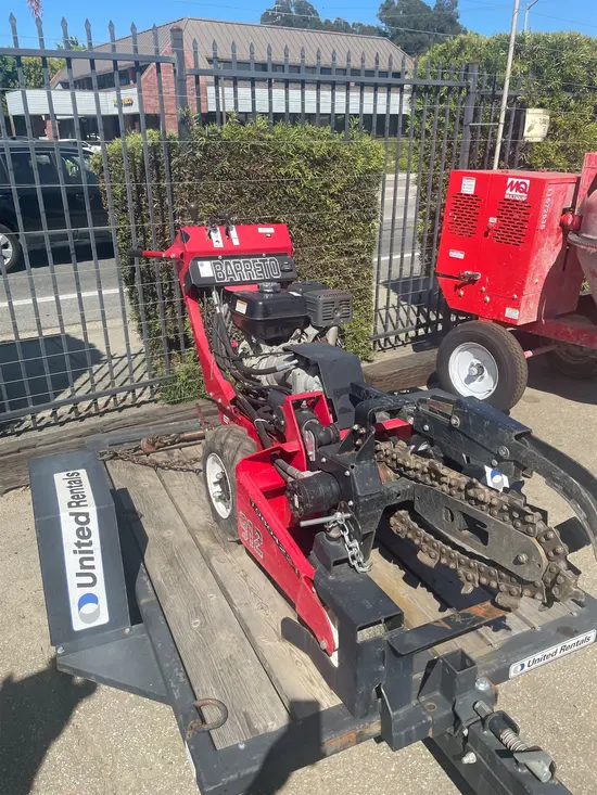 2018 Barreto E912HM-4MS Walk-Behind Trencher