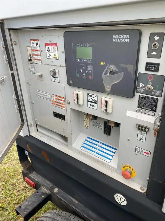 2018 Wacker Neuson G25 T4F Diesel Generator