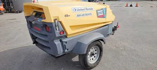 2017 Atlas Copco XAS185KD7 T4F Air Compressor