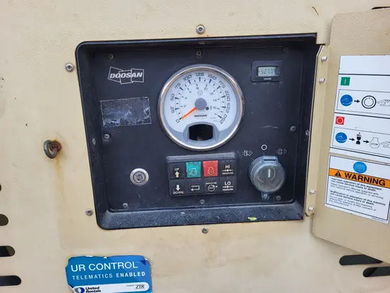2018 Doosan P425/HP375WCUT4 Air Compressor