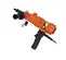 Orange and black Diamond concrete core drill handheld