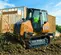 Orange Case bulldozer on jobsite