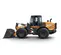 Orange and black Case wheel loader