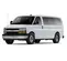 White Chevrolet passenger van