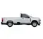 White Ford 3/4-ton Pickup Truck