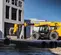 Yellow and Black JCB 9,000 lb. Telehandler, 30-45 ft., Variable