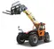 Orange and Black and Beige JLG 15,000 lb. Telehandler, 40-55 ft., Variable