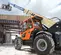 Orange and Black and Beige JLG 15,000 lb. Telehandler, 40-55 ft., Variable
