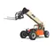 Orange and Black and Beige JLG 15,000 lb. Telehandler, 40-55 ft., Variable