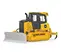 Yellow John Deere bulldozer