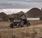 Gray Polaris 2-seater UTV