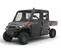 Brown Polaris Pro 4-seater UTV