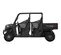 Green Polaris Ranger 4-seater UTV