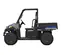 Brown Polaris Ranger 2-seater UTV
