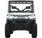 White Polaris Ranger XP 2-seater UTV