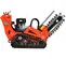 Orange Ditchwitch Walk-Behind Trencher with Tracks