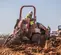 Orange Ditch Witch Ride-On Trencher