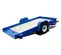 Blue Felling tilt trailer