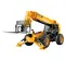 Yellow JCB 10,000 pound telehandler