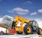Yellow JCB 12,000 lb. Telehandler, 53-69 ft., Variable