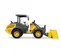 Yellow and gray JOHNDEERE 1.0-1.4 yd. Wheel Loader