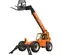 Orange Skytrak 10,000 pound telehandler