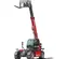 Red and black MAGNI 20,000 lb. Telehandler, 32-43 ft., Variable