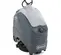 Gray Nilfisk walk-behind scrubber