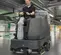 Gray Nilfisk 48 inch electric powered Ride-on Floor Scrubber